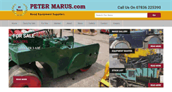 Desktop Screenshot of petermarus.com